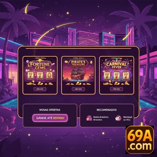 Ilustração de Slots Diversificados com Pagamentos Protegidos