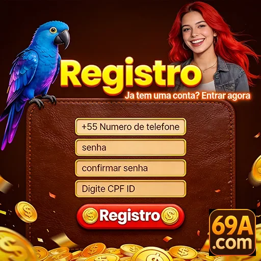 Ilustração de Acesse o cassino online 69a com login rápido e fácil