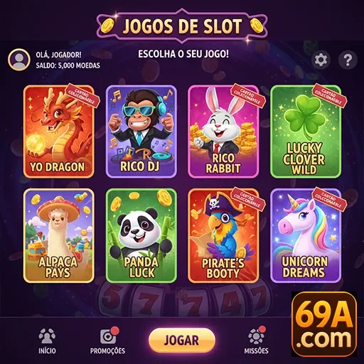 Imagem de 69a Plataforma: plataforma de jogos com acesso